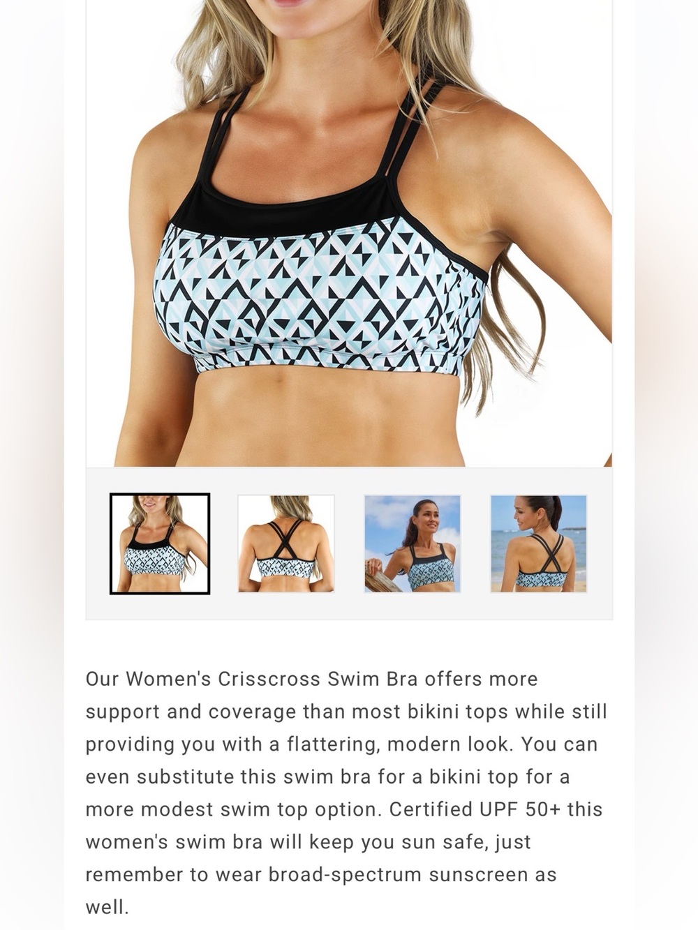 NWT-UV Skinz UPF 50+ Swim Top
